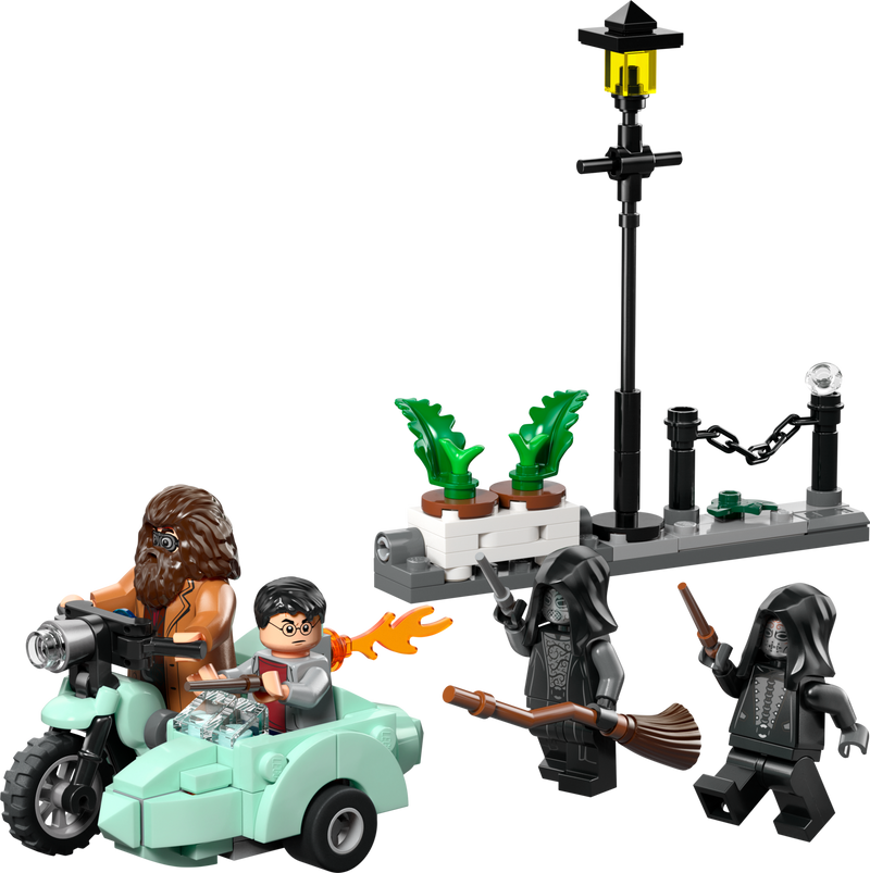 LEGO Harry Potter Hagrid motorcycle set 76459 - British product