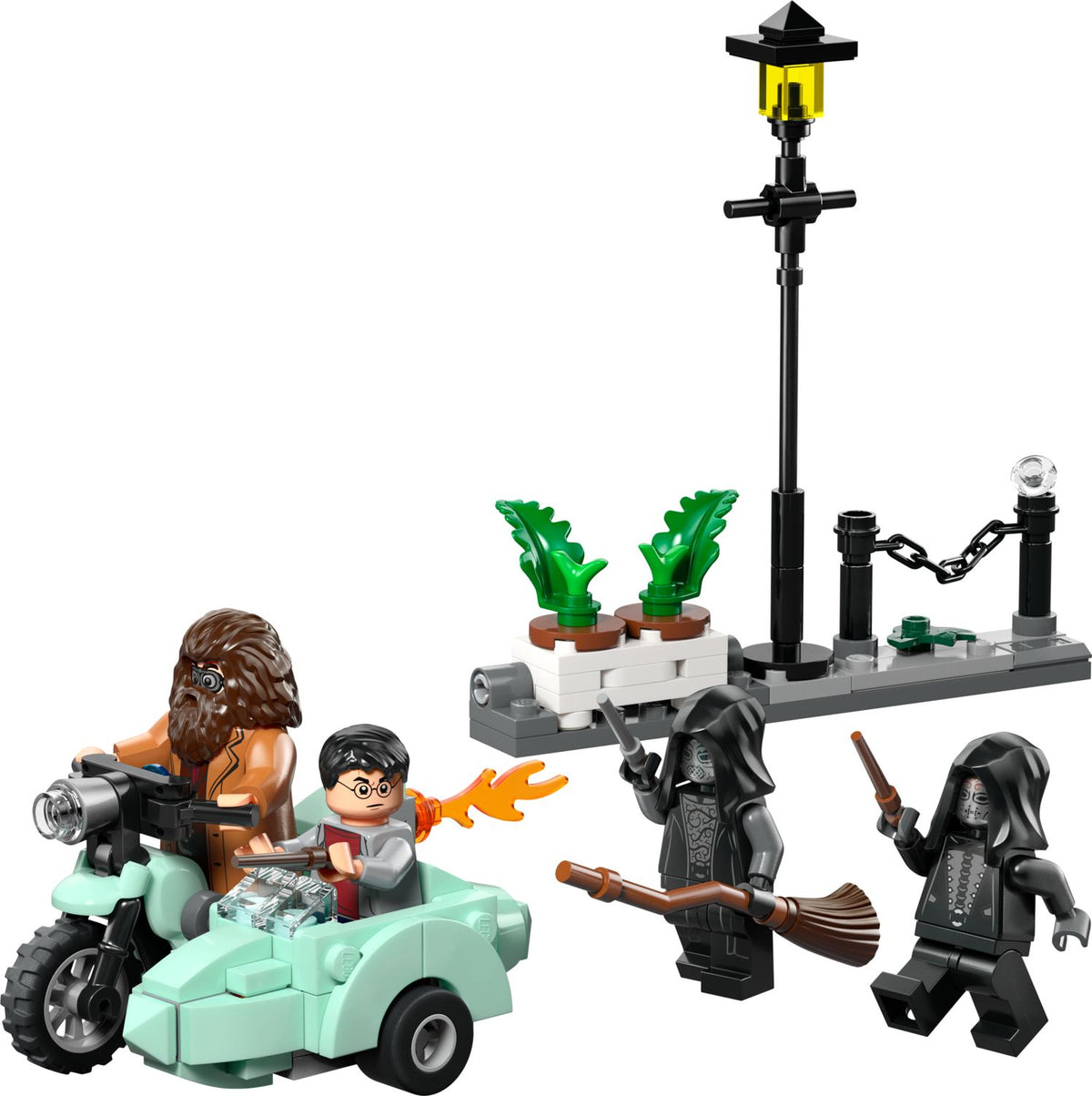 LEGO Harry Potter Hagrid motorcycle set 76459 - British product
