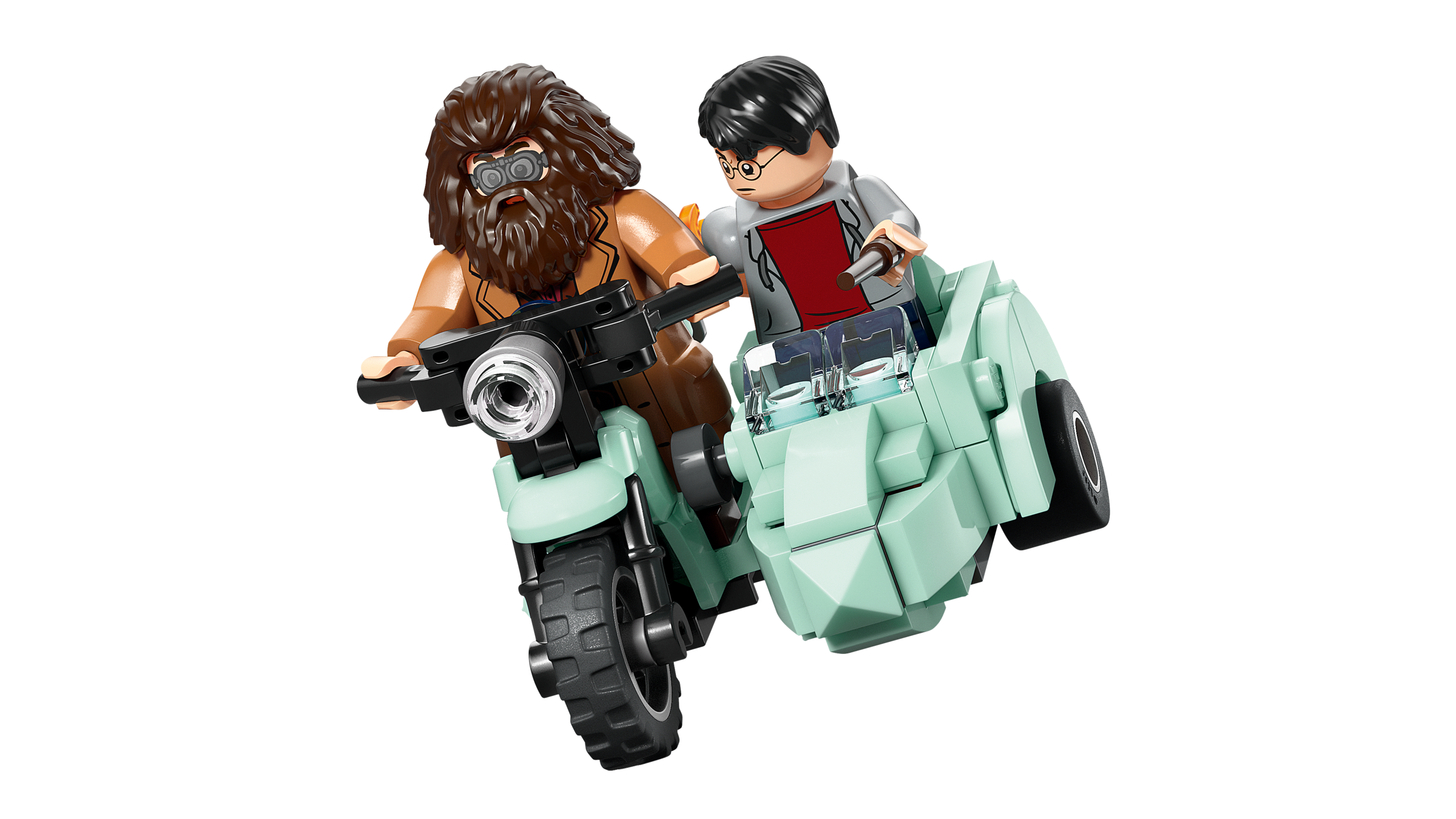 LEGO Harry Potter Hagrid motorcycle set 76459 - British product