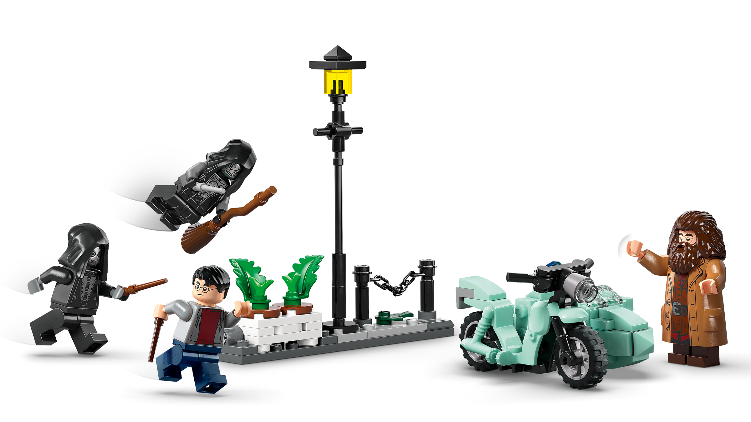 LEGO Harry Potter Hagrid motorcycle set 76459 - British product