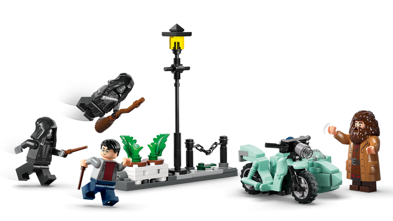 LEGO Harry Potter Hagrid motorcycle set 76459 - British product