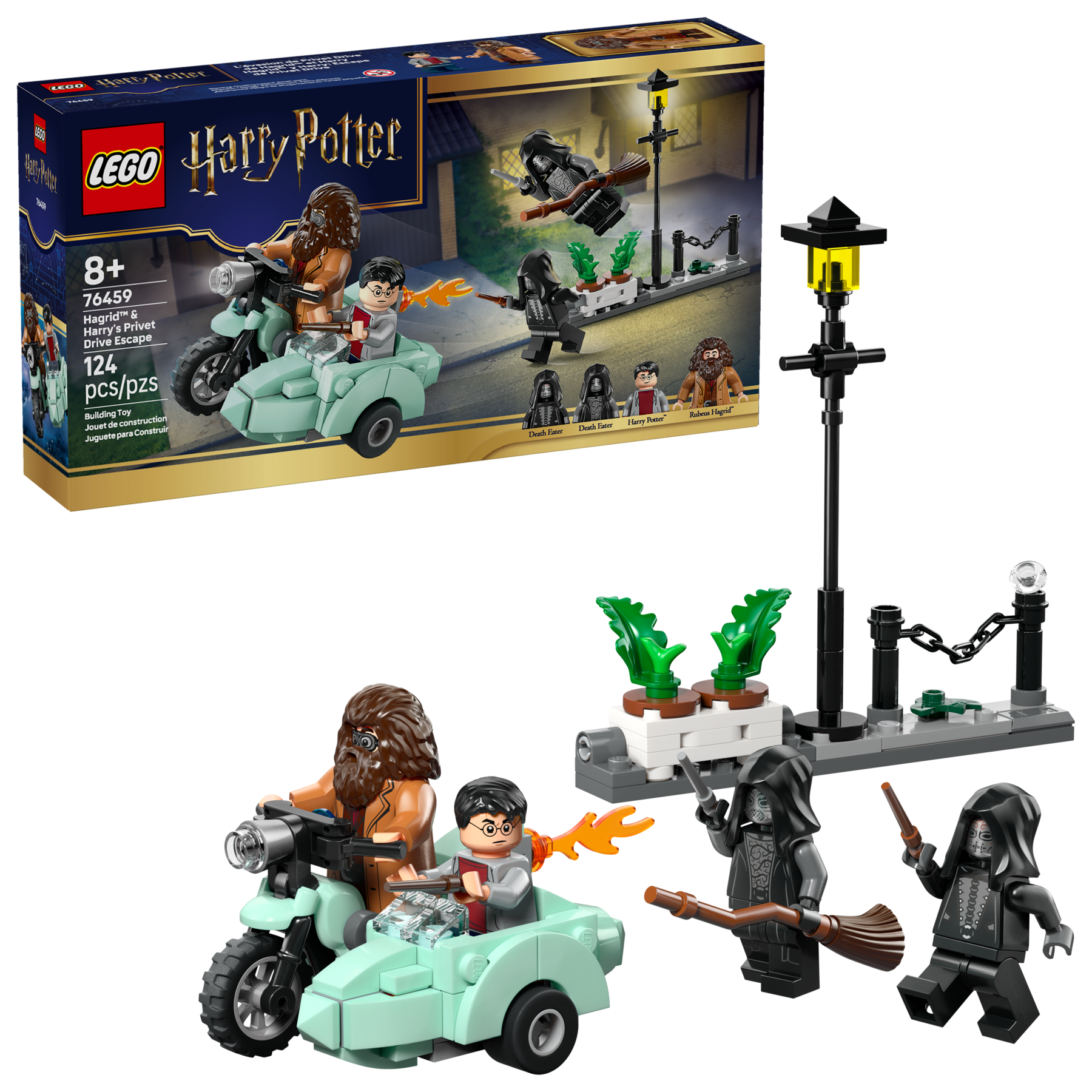 LEGO Harry Potter Hagrid motorcycle set 76459 - British product