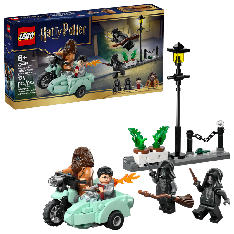 LEGO Harry Potter Hagrid motorcycle set 76459 - British product