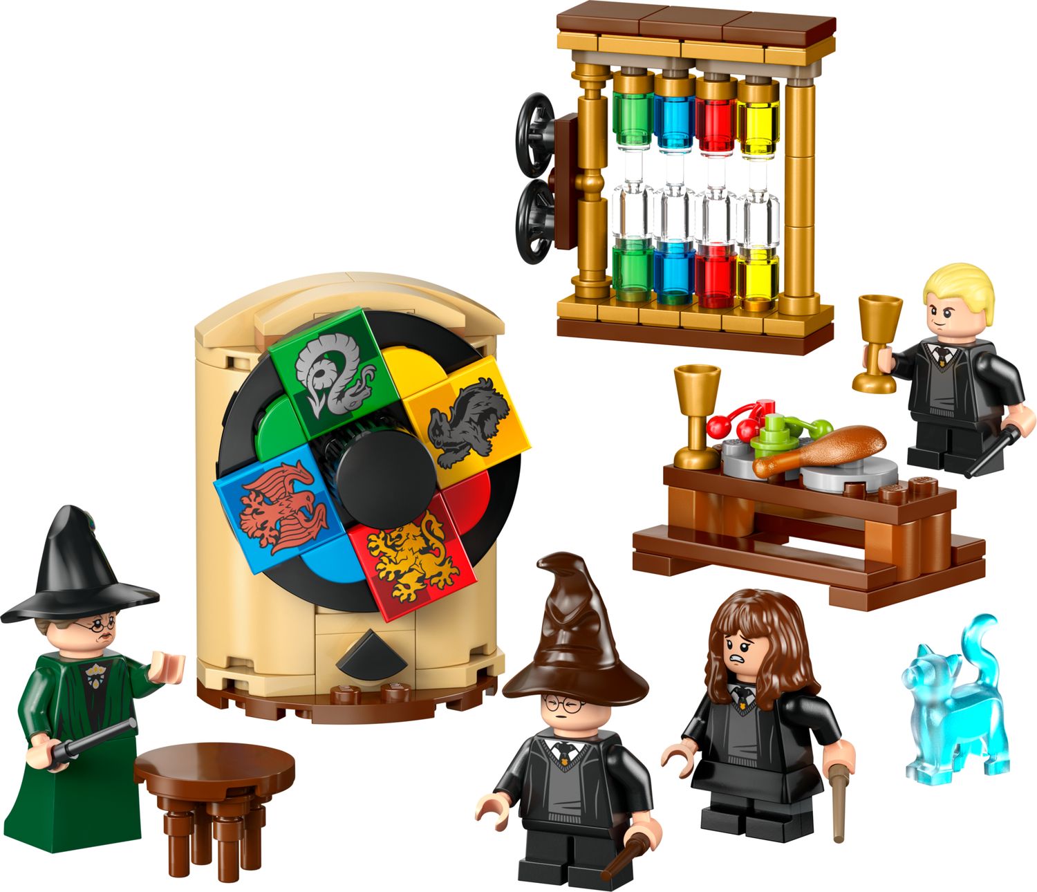 LEGO Harry Potter Sorting Hat Ceremony building set 124 pieces (British brand)