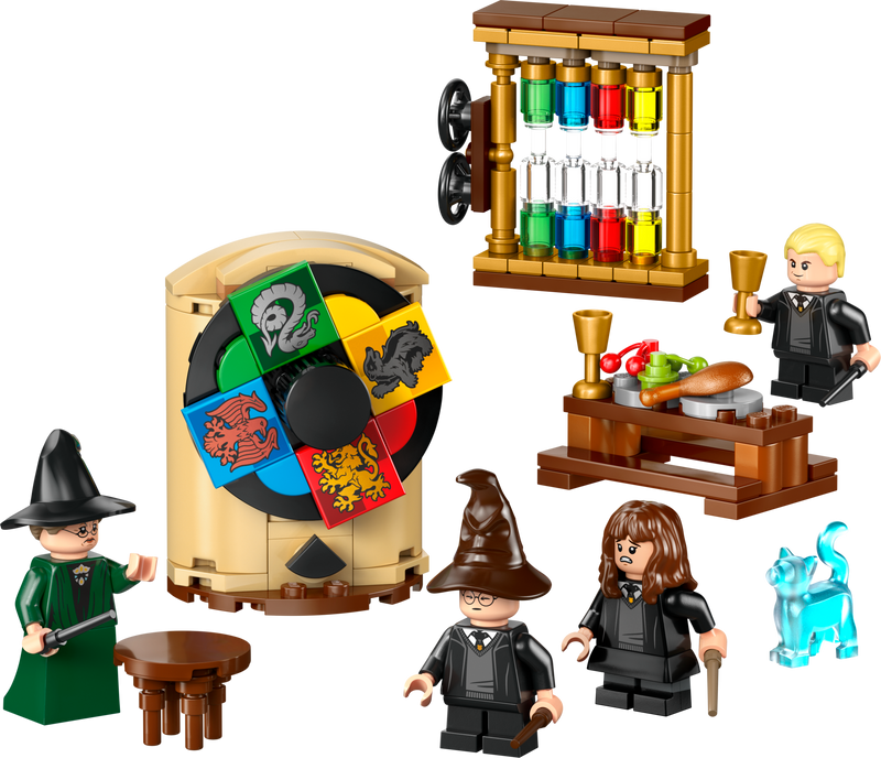 LEGO Harry Potter Sorting Hat Ceremony building set 124 pieces (British brand)