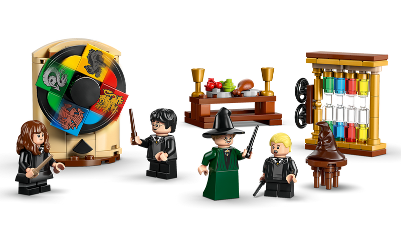 LEGO Harry Potter Sorting Hat Ceremony building set 124 pieces (British brand)