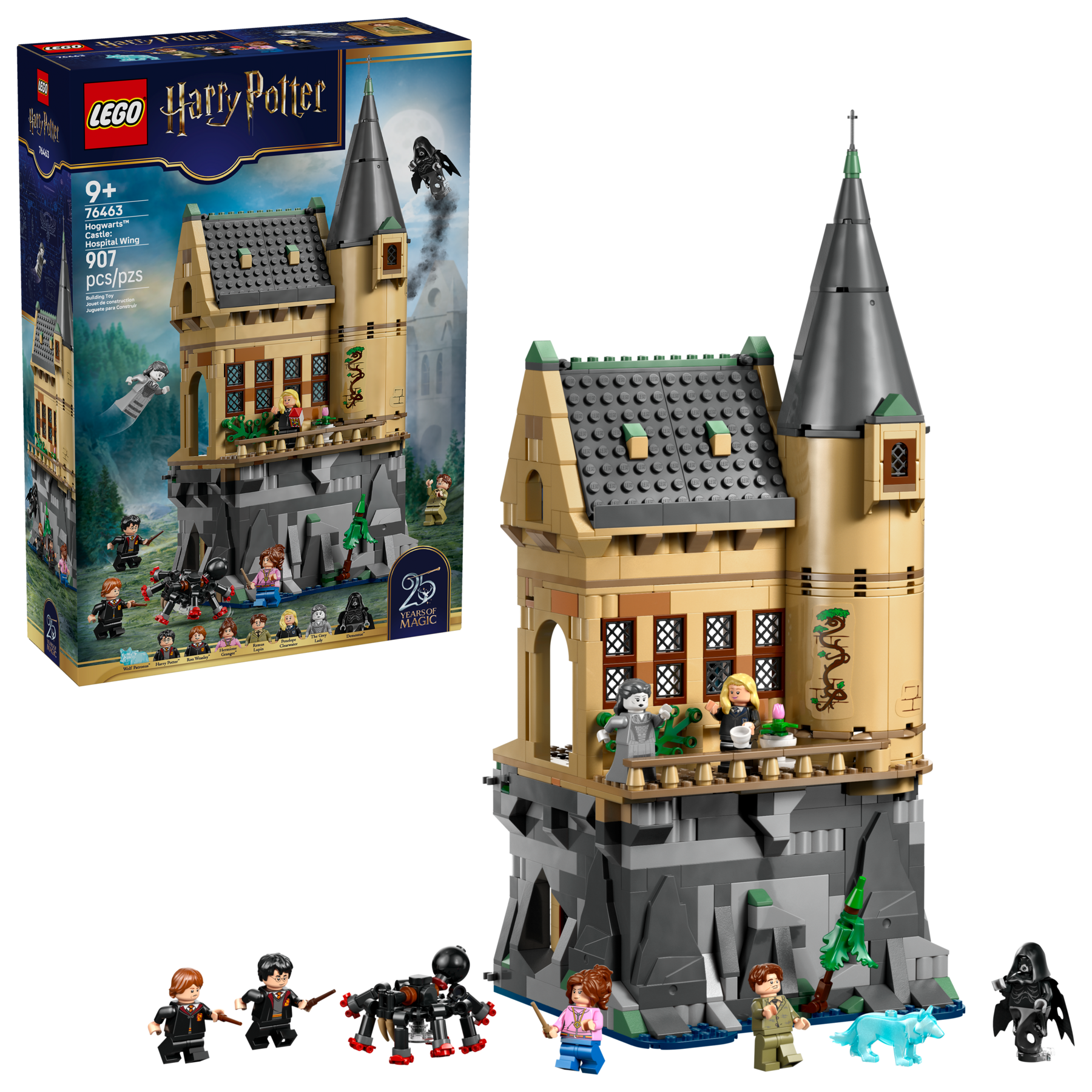LEGO Hogwarts Hospital Wing building set 907 pieces - British product
