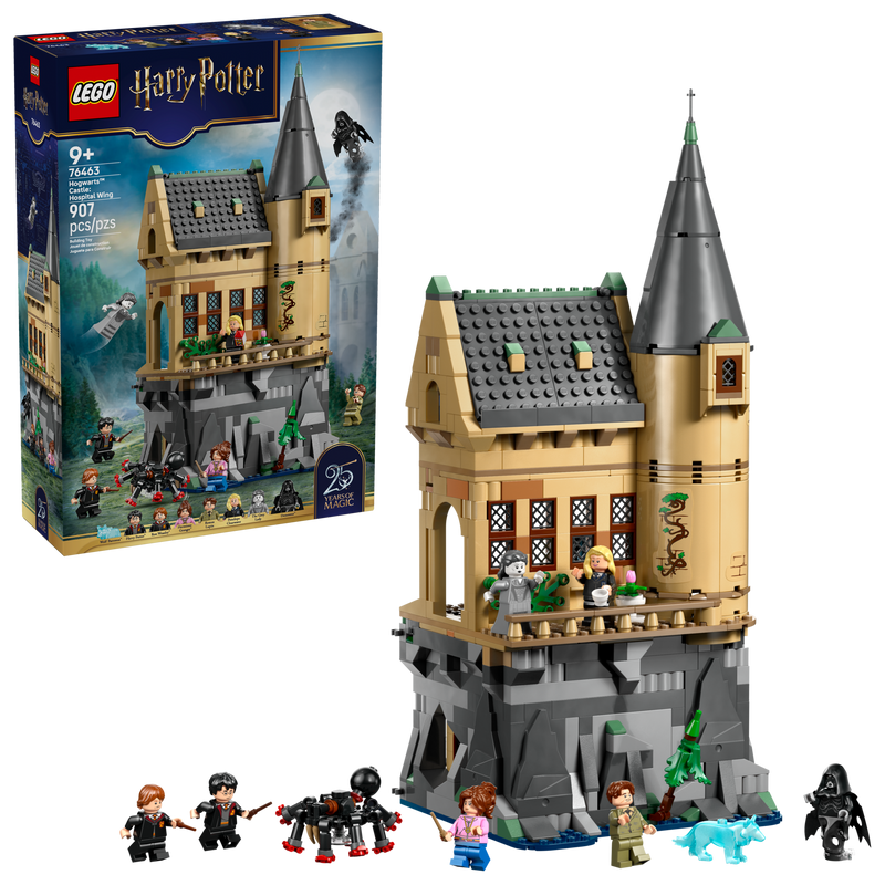 LEGO Hogwarts Hospital Wing building set 907 pieces - British product