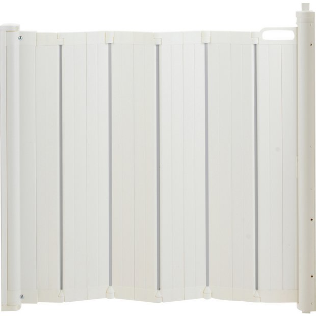 BabyDan Guard Me Auto Foldable safety gate white - British product