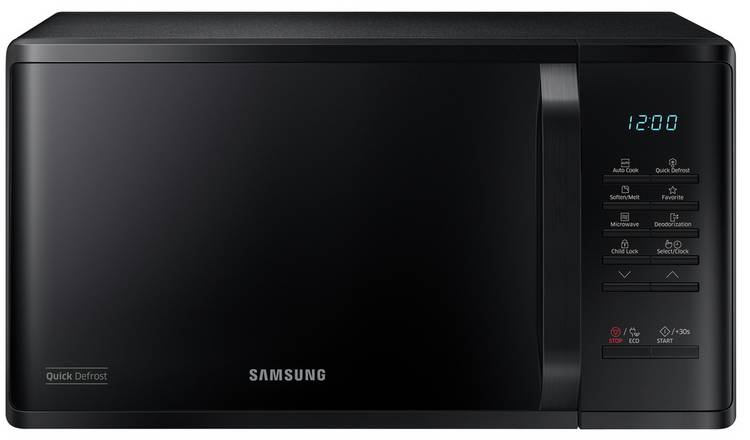 Samsung 800W 23L Standard Microwave MS23K3513AK - Black GOODS Argos