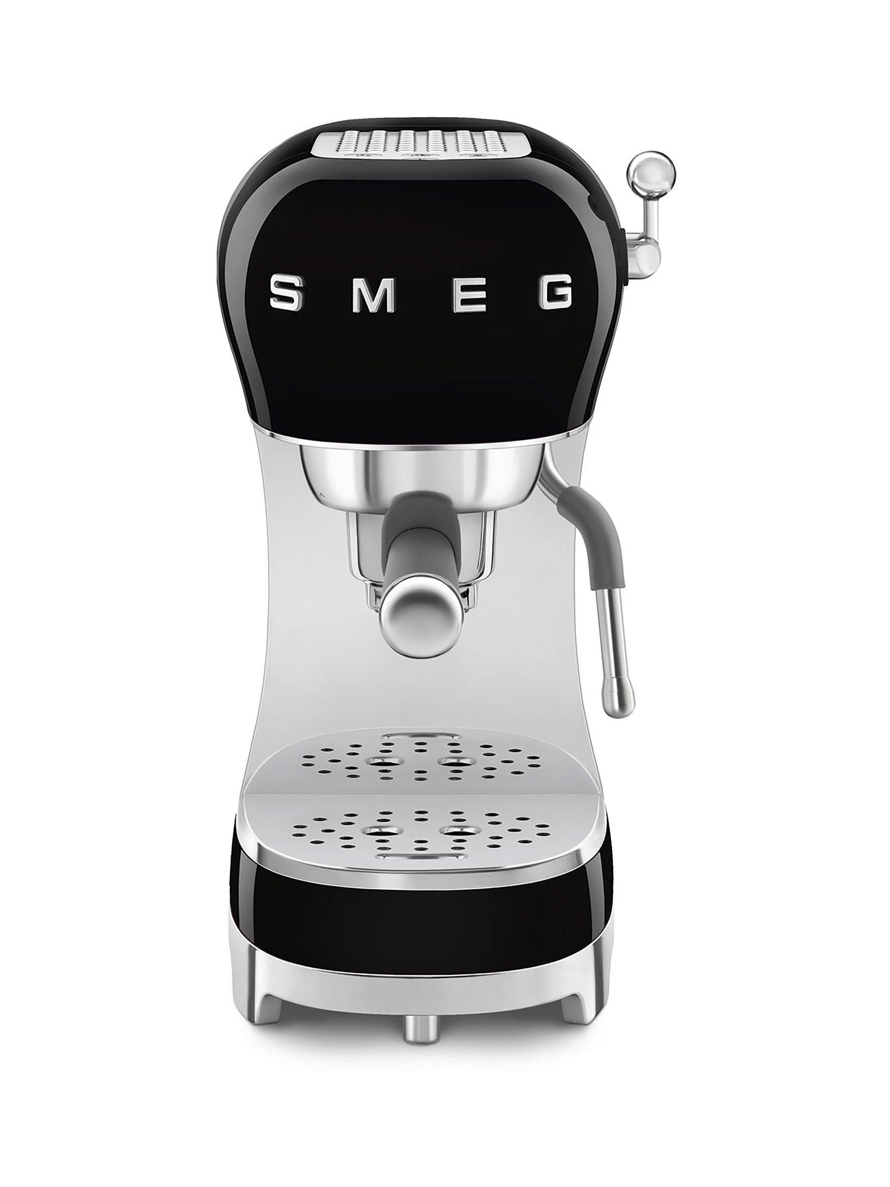 Smeg white espresso coffee machine (British brand)