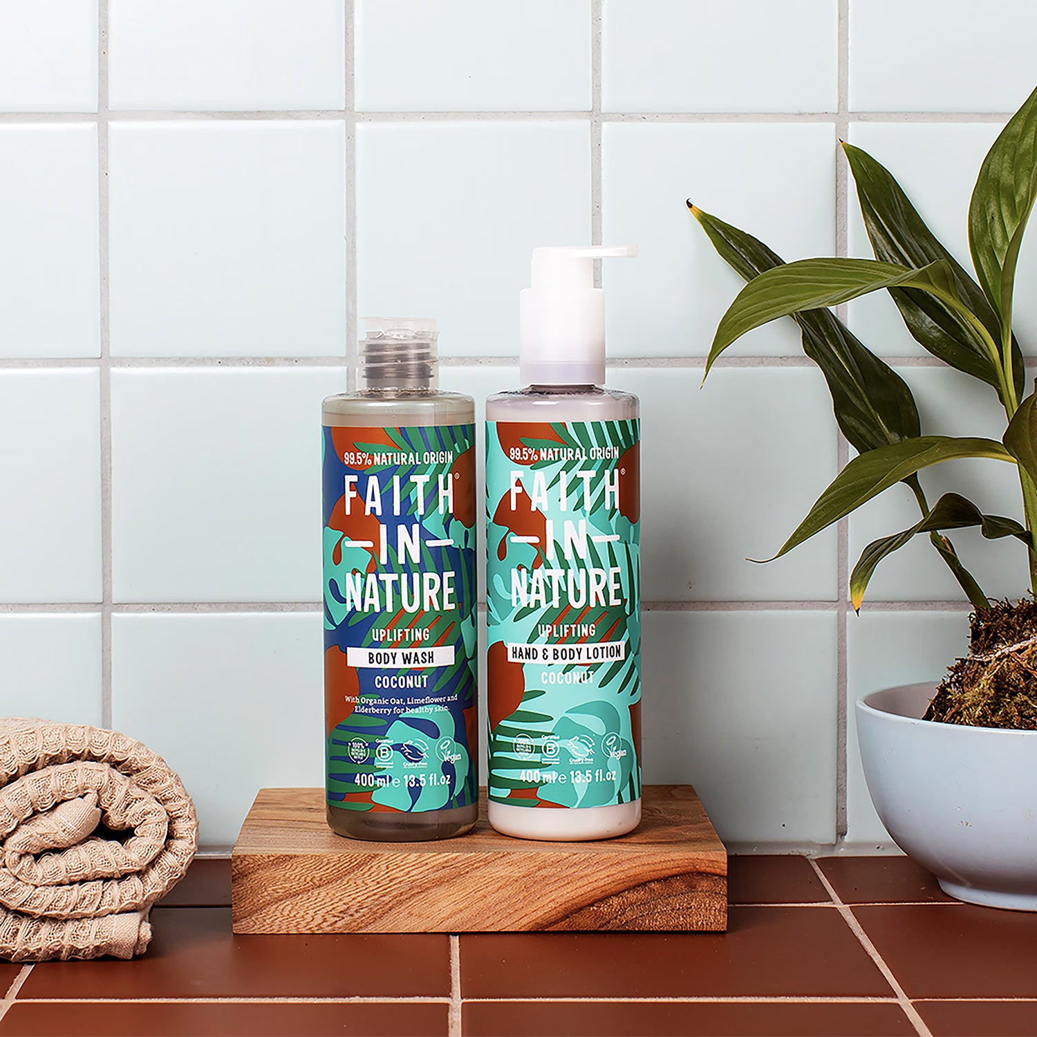 Faith In Nature coconut body wash 400ml - British product