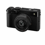 Fujifilm X-E5 mirrorless camera with XF23mm lens, black, UK version