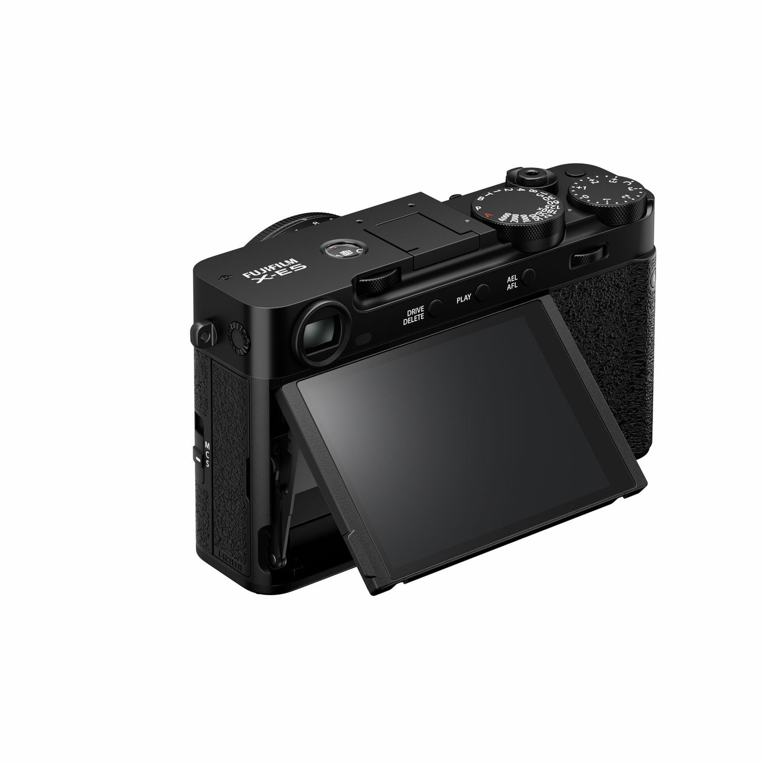 Fujifilm X-E5 mirrorless camera with XF23mm lens, black, UK version