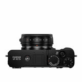 Fujifilm X-E5 mirrorless camera with XF23mm lens, black, UK version