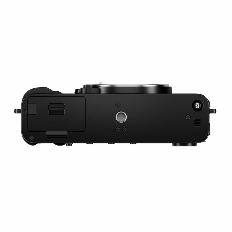 Fujifilm X-E5 mirrorless camera with XF23mm lens, black, UK version