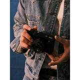 Fujifilm X-E5 mirrorless camera with XF23mm lens, black, UK version