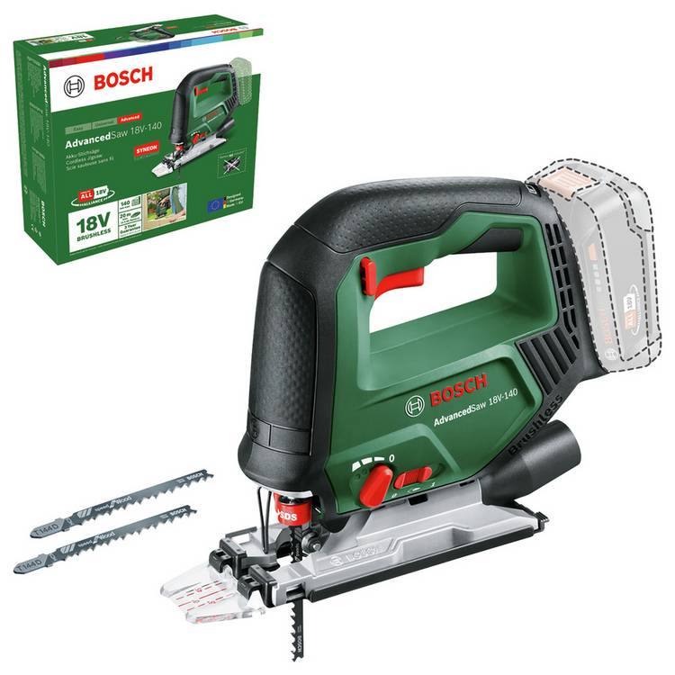 Bosch AdvancedSaw 18V-140 cordless jigsaw - British product
