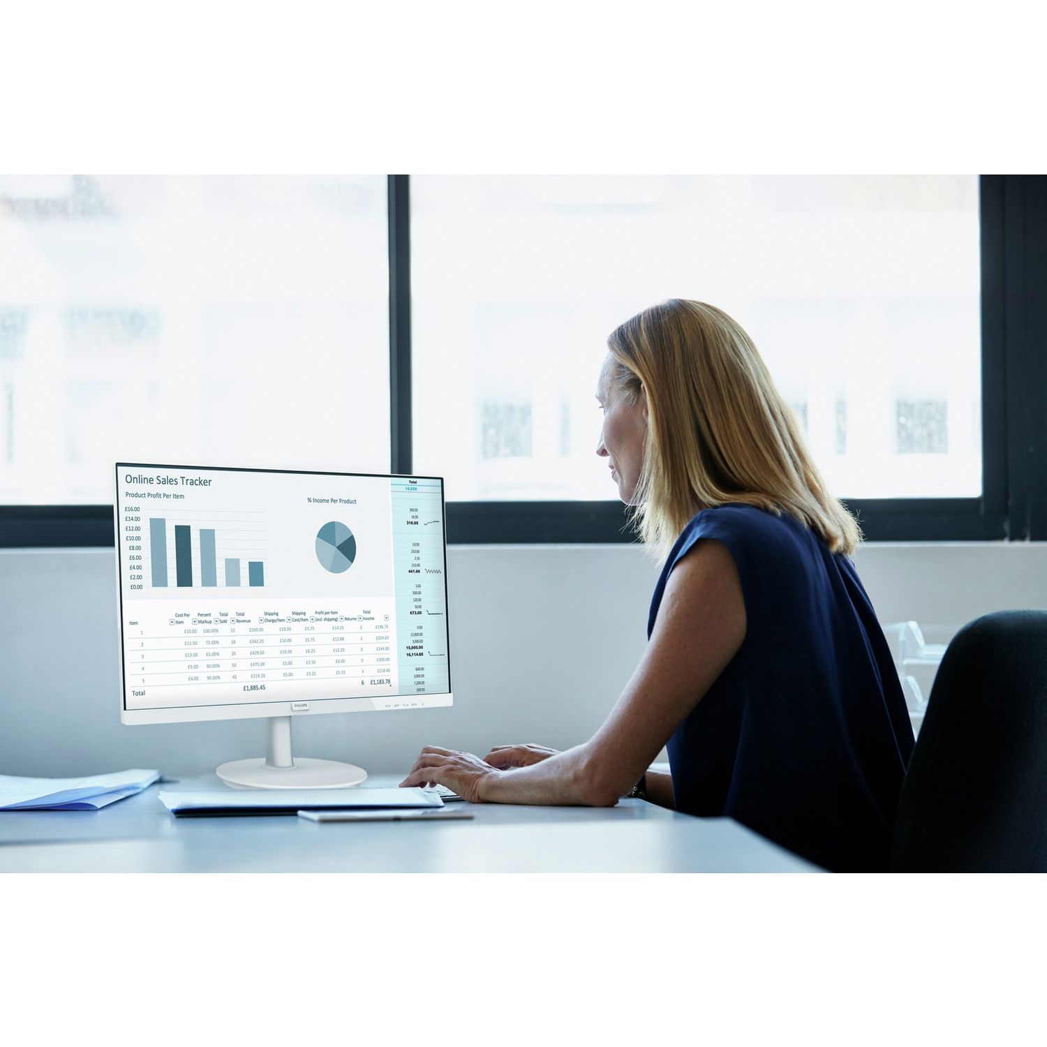 Philips 271V8AW 27-inch IPS FHD monitor (British brand)