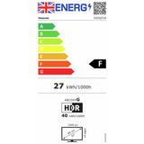 Hisense QLED Smart TV 32 inch Full HD HDR (British brand)