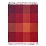 Home herringbone throw red 125x150cm (British brand)
