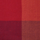 Home herringbone throw red 125x150cm (British brand)
