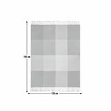 Home herringbone throw red 125x150cm (British brand)