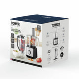 Tower T18008BLK food processor 2L bowl (British brand)