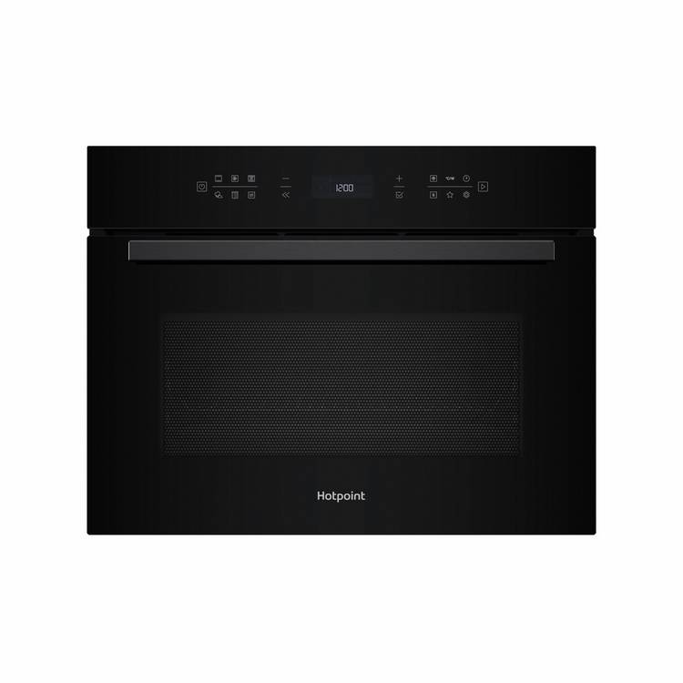 Hotpoint black built-in microwave HCW6O7HTSBUK 53L, imported from the UK