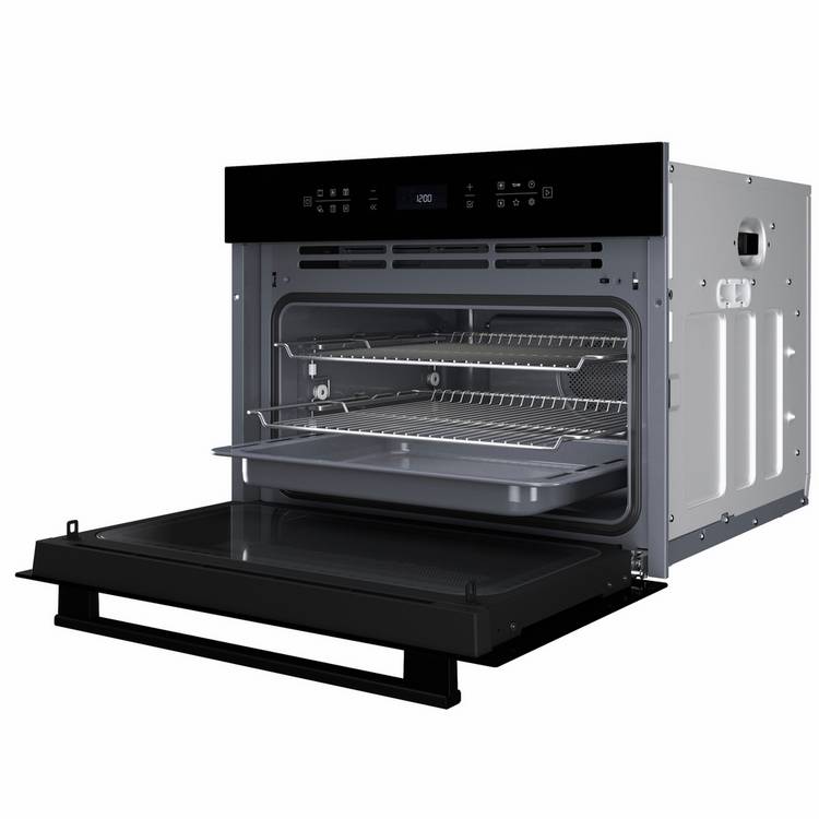 Hotpoint black built-in microwave HCW6O7HTSBUK 53L, imported from the UK