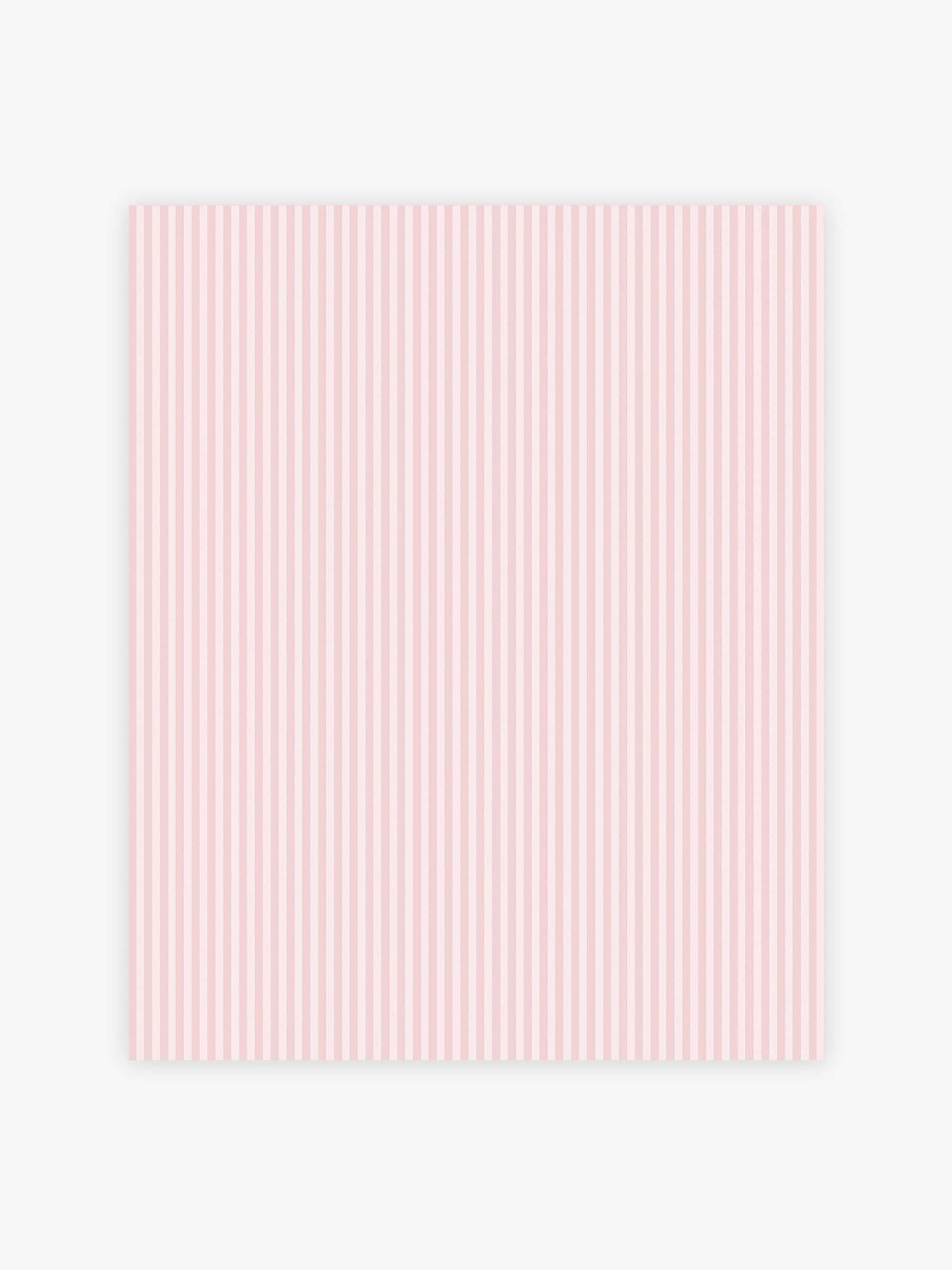 Pink Calm Stripe A4 wallpaper sample, imported from the UK