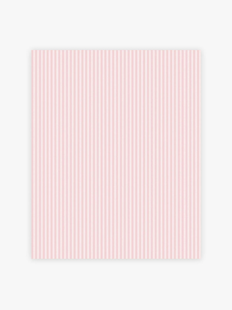 Pink Calm Stripe A4 wallpaper sample, imported from the UK