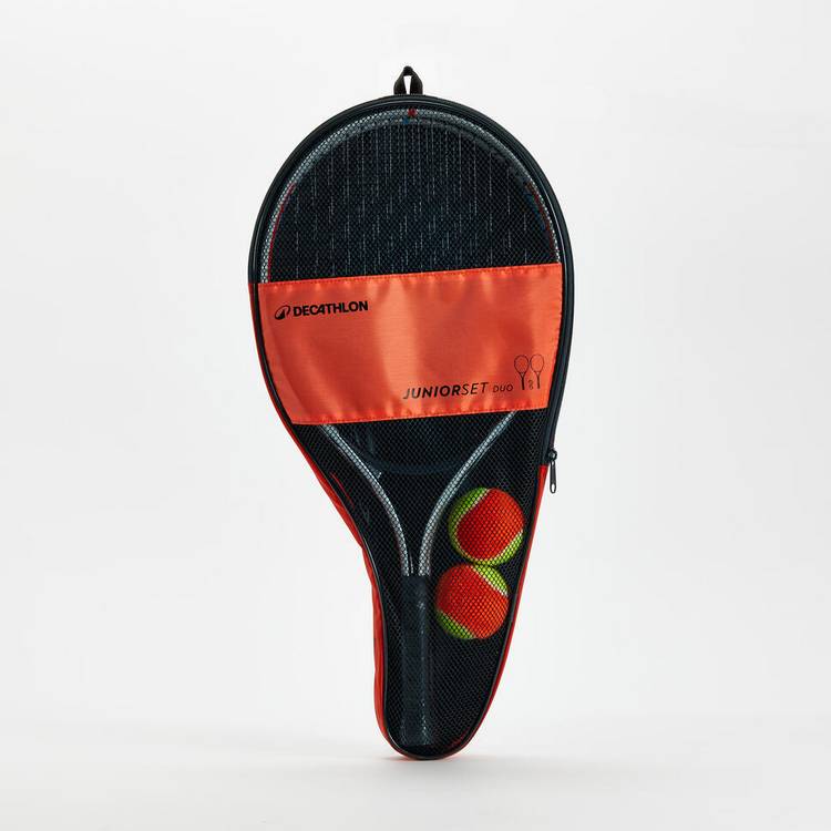 Decathlon Kids Tennis Set with rackets and balls, imported from the UK