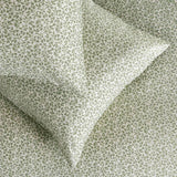 Argos Home soft green floral bedding set single, imported from the UK