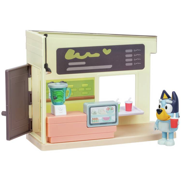 Bluey Mini Juice Bar playset toy - British product