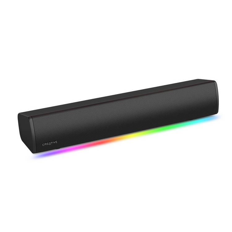 Creative Sound Blaster GS3 compact RGB gaming soundbar (British brand)