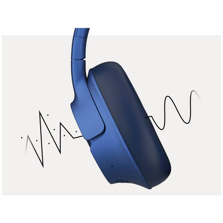 Fresh 'n Rebel Clam Fuse over-ear ANC headphones in blue, imported from the UK
