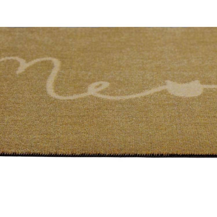 Howler & Scratch Meow beige doormat 50x75cm, UK version