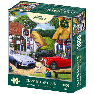 Argos Kidicraft Nostalgia Classic Car Club Jigsaw Puzzle 1000 Pieces- Buy online at McGrocer