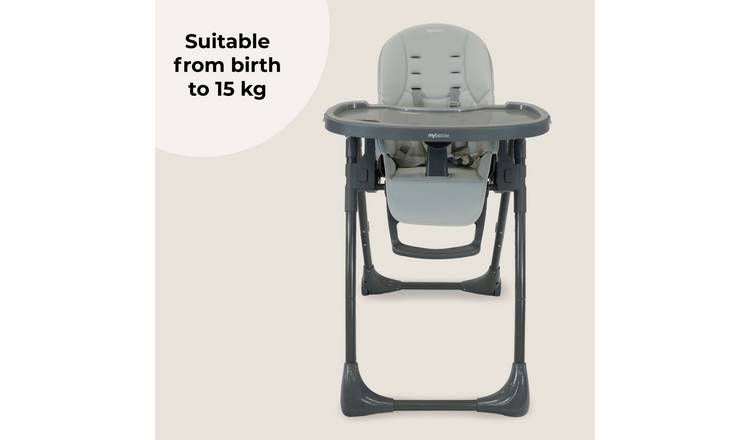 My Babiie From Birth Highchair Grey