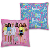 Barbie printed cushion 40x40cm, UK version
