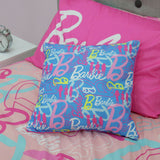 Barbie printed cushion 40x40cm, UK version