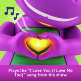 Fisher-Price Barney Heart Hands musical toy 19 cm (British brand)