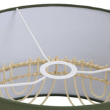 Habitat olive scallop easy fit lampshade 35cm, imported from the UK