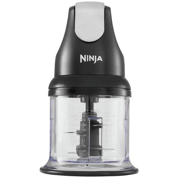 Ninja Express Chopper 200W in black and grey - British product