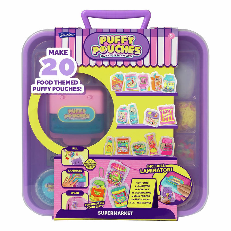 Puffy Pouches deluxe craft set 20 pouches (British brand)