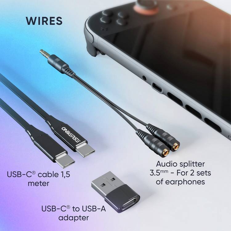 Oniverse carrying case kit 8-in-1 for Switch 2, UK version