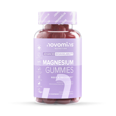 Holland & Barrett Novomins Magnesium Citrate Raspberry Gummies 60 Count- Buy online at McGrocer