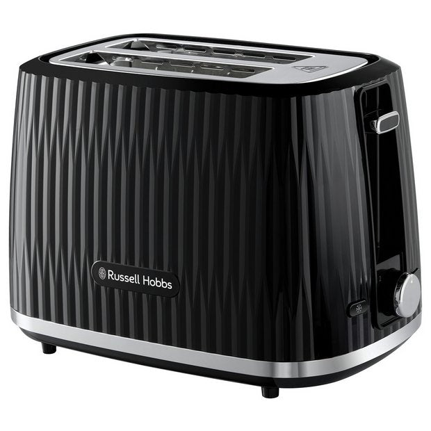Russell Hobbs Eden 2 Slice Toaster Black - British product