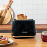 Russell Hobbs Eden 2 Slice Toaster Black - British product